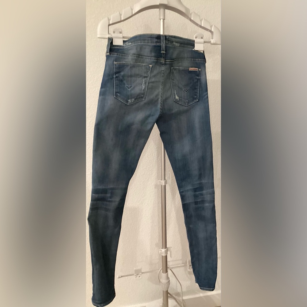Hudson Jeans Women's Super Skinny Blue Jeans